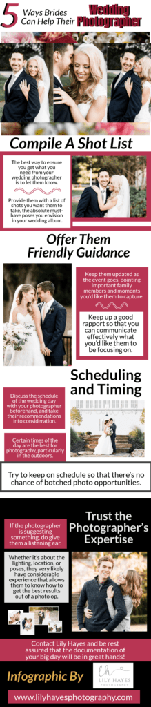 5 Ways Brides Can Help Their Wedding Photographer-min