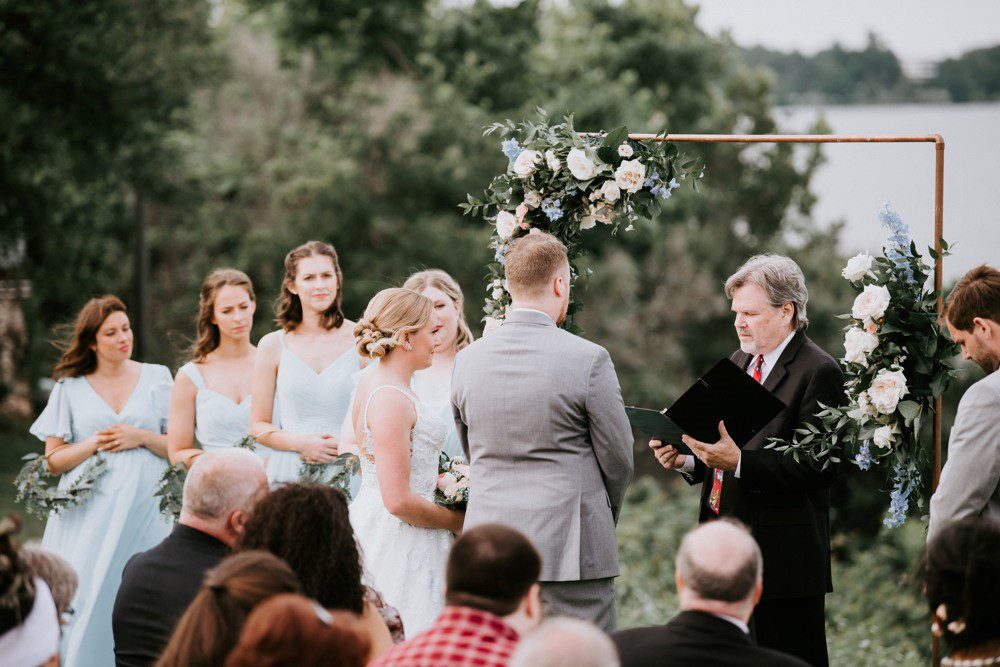 Wedding ceremony photography by Lily Hayes